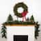 9ft. Artificial White Valley Pine With Pine Cones Garland
